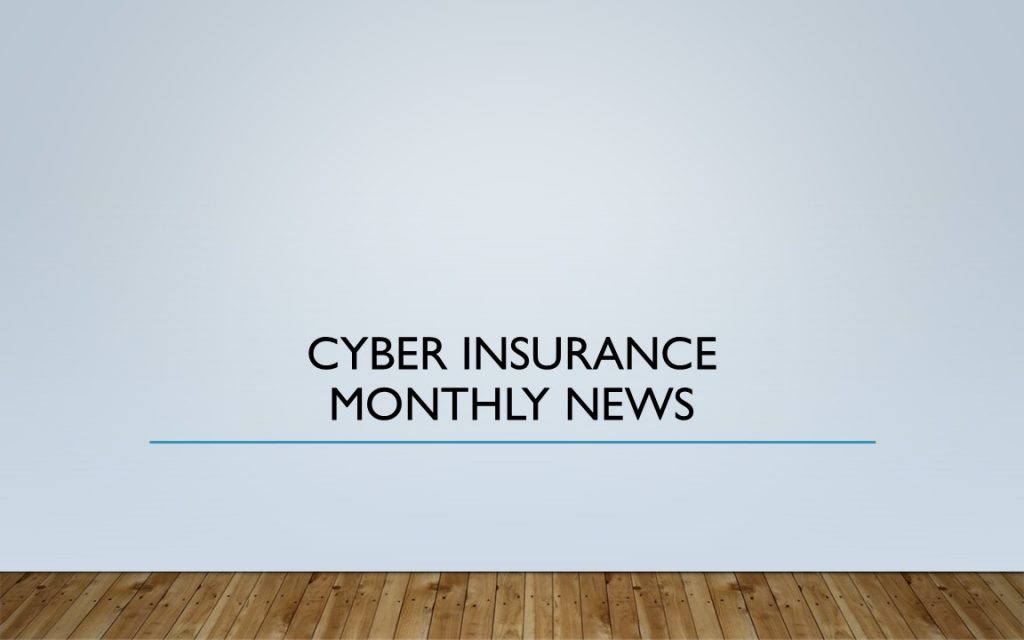 Cyber Insurance Monthly Newsletter